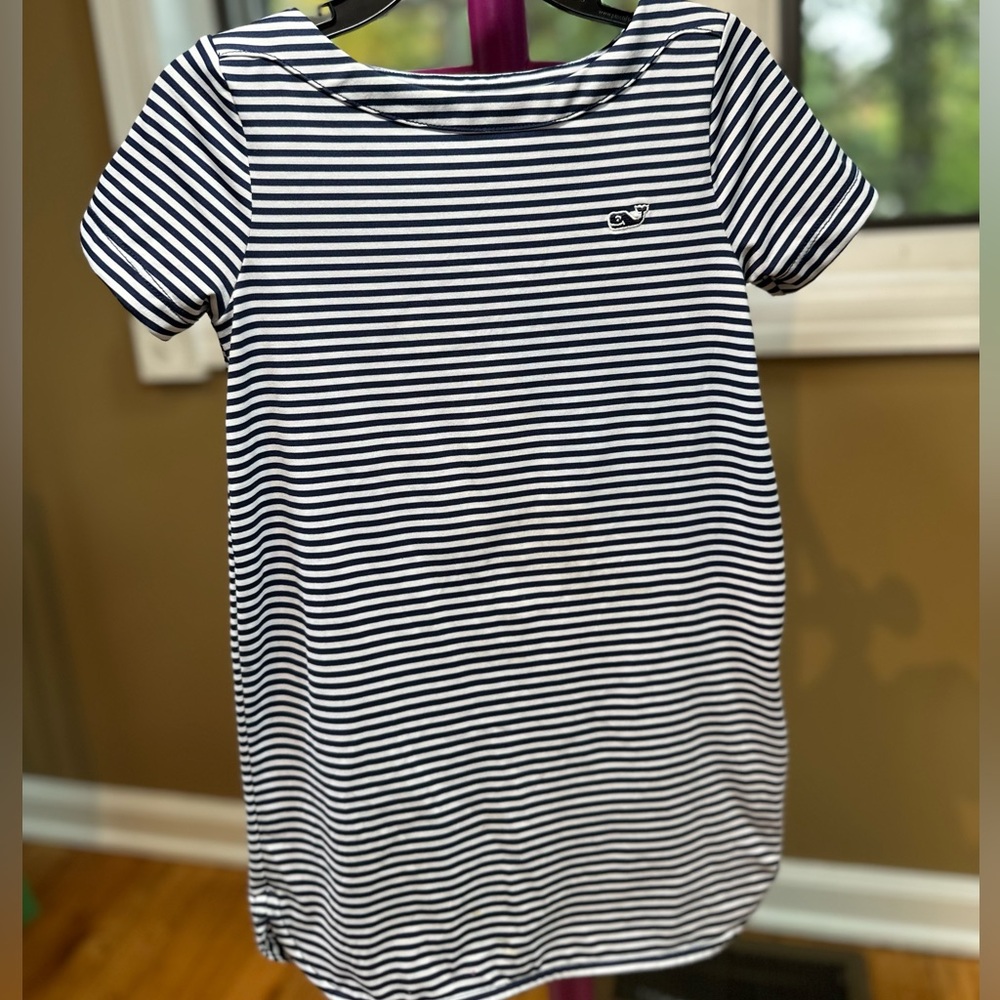 Vineyard vines girls striped dress
